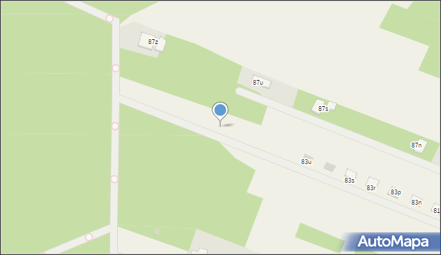 Niestachów, Niestachów, 83y, mapa Niestachów