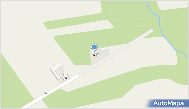 Niesułków, Niesułków, 61a, mapa Niesułków