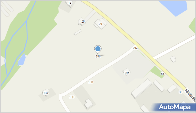 Niesułków-Kolonia, Niesułków-Kolonia, 29b, mapa Niesułków-Kolonia