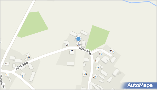 Nieszków, Nieszków, 24, mapa Nieszków