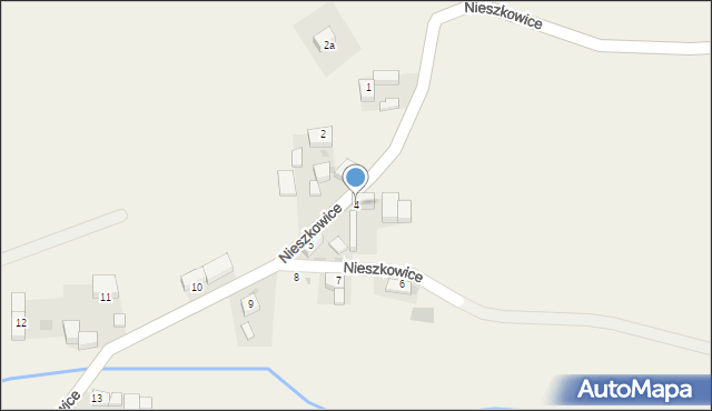Nieszkowice, Nieszkowice, 4, mapa Nieszkowice