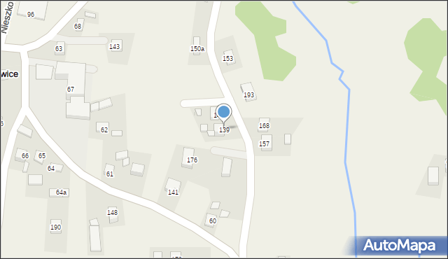 Nieszkowice Wielkie, Nieszkowice Wielkie, 139, mapa Nieszkowice Wielkie