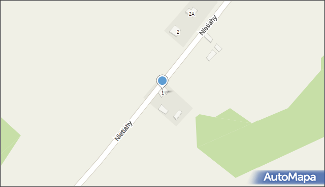 Nietiahy, Nietiahy, 1, mapa Nietiahy