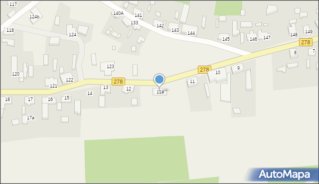 Nietkowice, Nietkowice, 11a, mapa Nietkowice