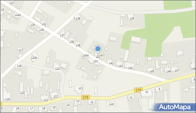 Nietkowice, Nietkowice, 141, mapa Nietkowice