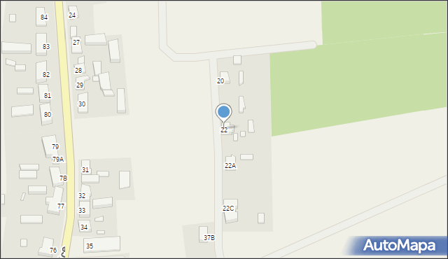 Nietkowice, Nietkowice, 22, mapa Nietkowice