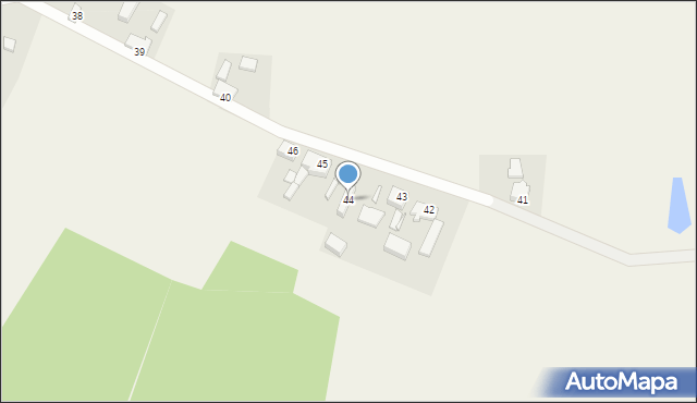 Nietkowice, Nietkowice, 44, mapa Nietkowice