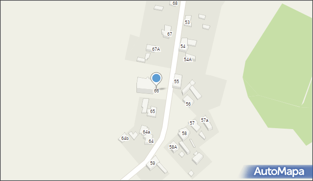 Nietkowice, Nietkowice, 66, mapa Nietkowice