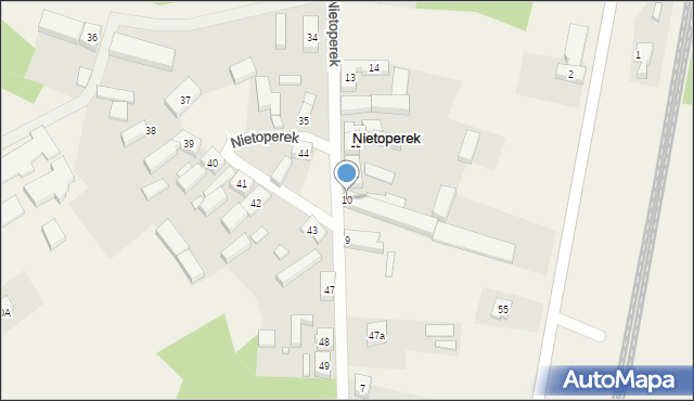 Nietoperek, Nietoperek, 10, mapa Nietoperek