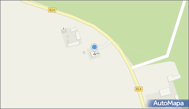 Niewęgłosz, Niewęgłosz, 4a, mapa Niewęgłosz