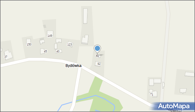 Niewiarów, Niewiarów, 62, mapa Niewiarów