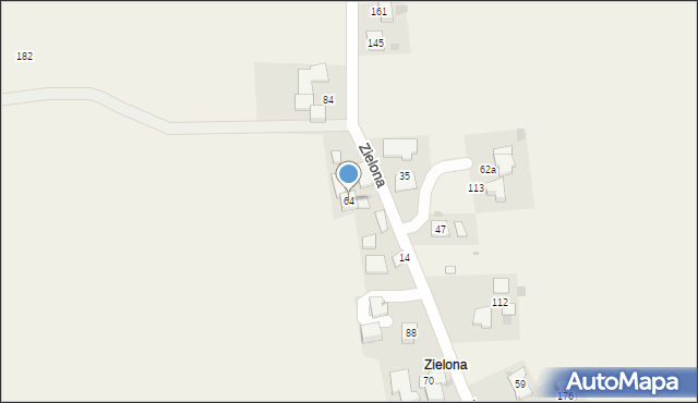 Niewiarów, Niewiarów, 64, mapa Niewiarów