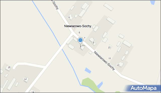 Niewiarowo-Sochy, Niewiarowo-Sochy, 8, mapa Niewiarowo-Sochy