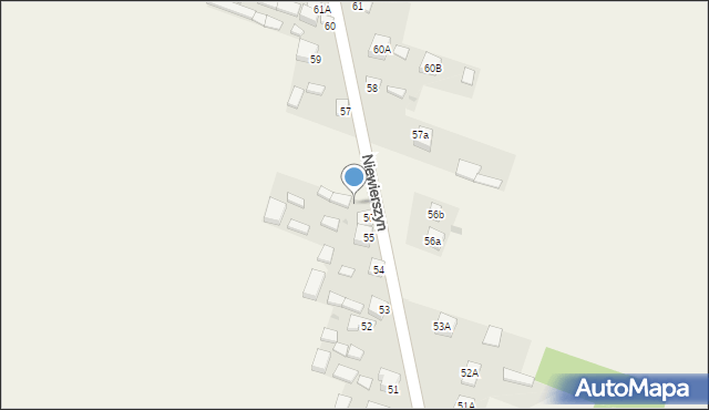 Niewierszyn, Niewierszyn, 56c, mapa Niewierszyn