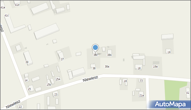 Niewiesz-Kolonia, Niewiesz-Kolonia, 38c, mapa Niewiesz-Kolonia