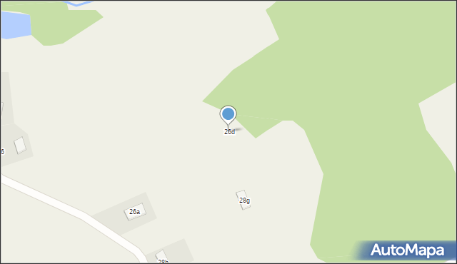 Niewodnica Nargilewska-Kolonia, Niewodnica Nargilewska-Kolonia, 26d, mapa Niewodnica Nargilewska-Kolonia