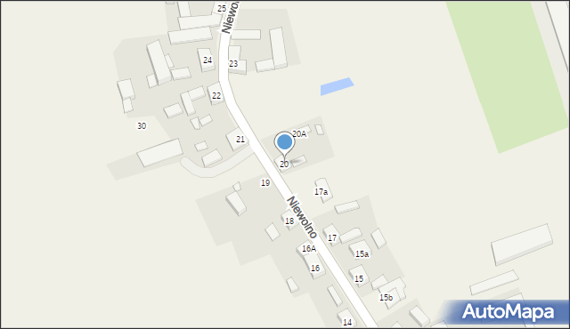 Niewolno, Niewolno, 20, mapa Niewolno
