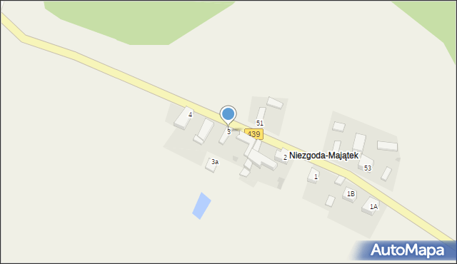 Niezgoda, Niezgoda, 3, mapa Niezgoda