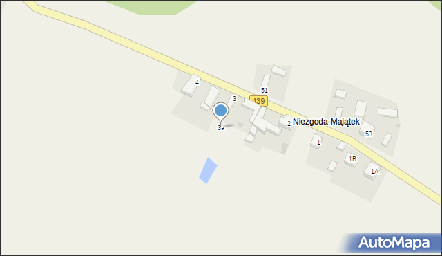 Niezgoda, Niezgoda, 3a, mapa Niezgoda