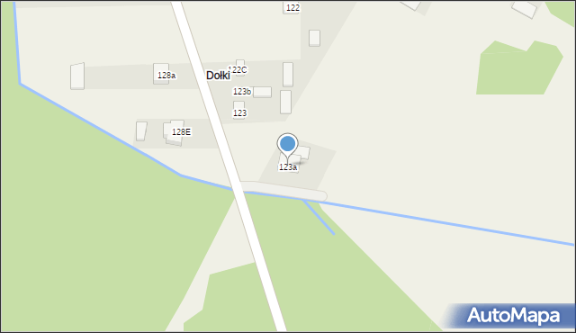 Nieznamierowice, Nieznamierowice, 123a, mapa Nieznamierowice