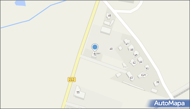 Nieżychowice, Nieżychowice, 51, mapa Nieżychowice