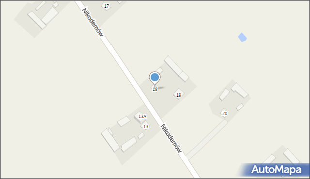 Nikodemów, Nikodemów, 18, mapa Nikodemów