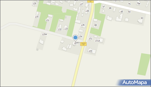Ninków, Ninków, 127, mapa Ninków