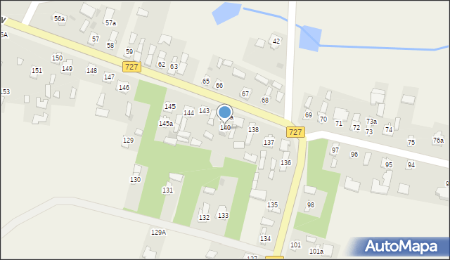 Ninków, Ninków, 141, mapa Ninków