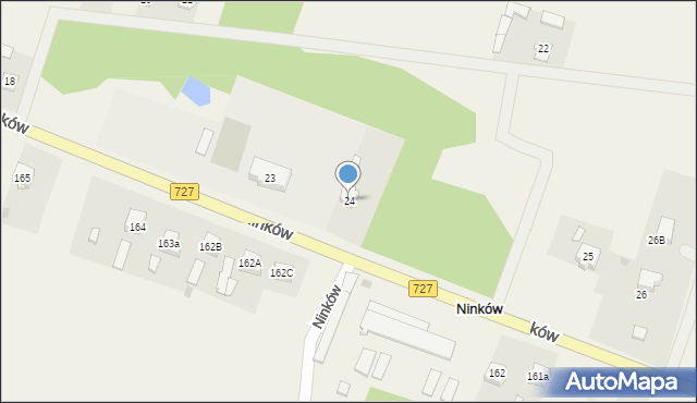 Ninków, Ninków, 24, mapa Ninków