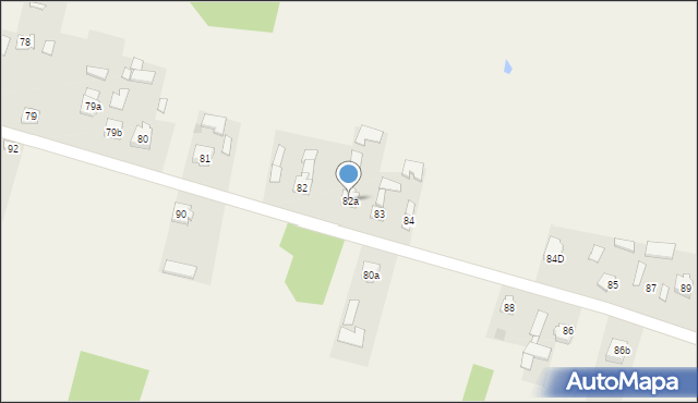 Ninków, Ninków, 82a, mapa Ninków