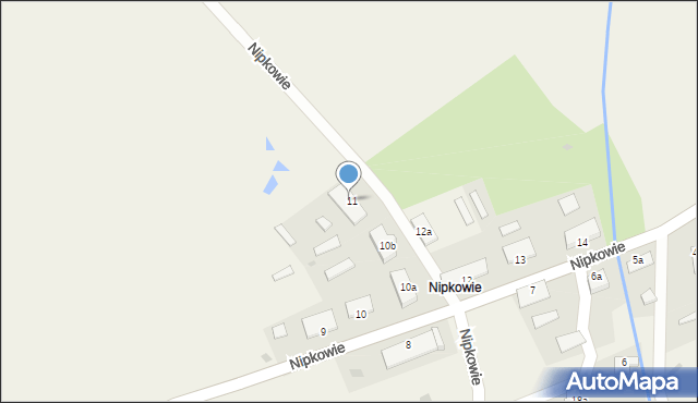 Nipkowie, Nipkowie, 11c, mapa Nipkowie