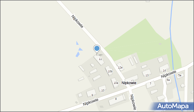 Nipkowie, Nipkowie, 11e, mapa Nipkowie