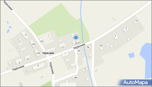 Nipkowie, Nipkowie, 14, mapa Nipkowie
