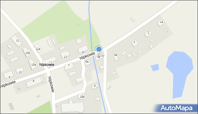 Nipkowie, Nipkowie, 5a, mapa Nipkowie