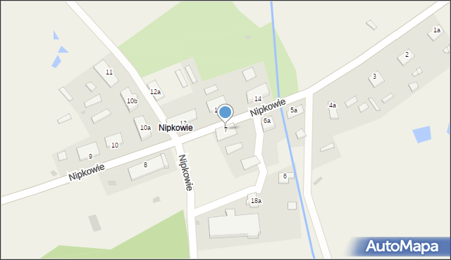 Nipkowie, Nipkowie, 7, mapa Nipkowie