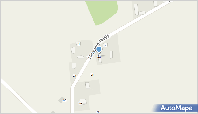 Niszczyce-Pieńki, Niszczyce-Pieńki, 2a, mapa Niszczyce-Pieńki