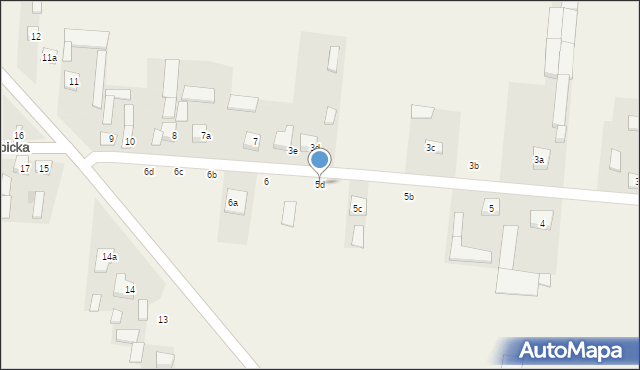 Niwa Babicka, Niwa Babicka, 5d, mapa Niwa Babicka