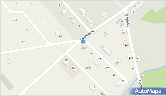 Niwka, Niwka, 19E, mapa Niwka