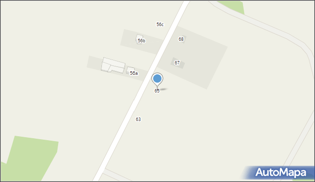 Niwna, Niwna, 65, mapa Niwna