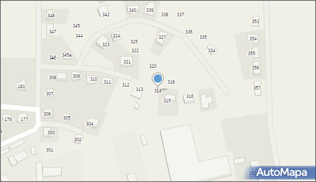 Niwnica, Niwnica, 314, mapa Niwnica