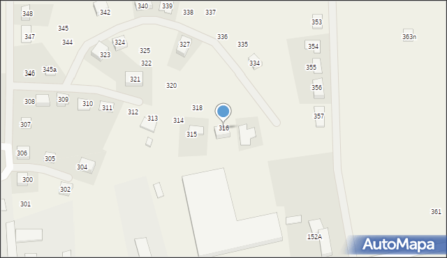 Niwnica, Niwnica, 316, mapa Niwnica