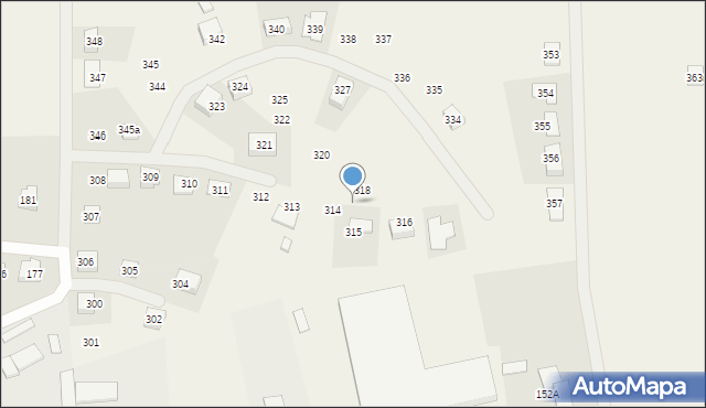 Niwnica, Niwnica, 317, mapa Niwnica