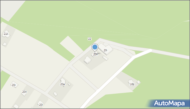 Niwy, Niwy, 20h, mapa Niwy