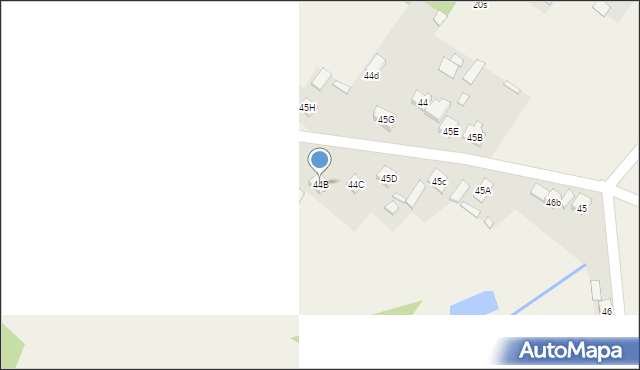 Niwy, Niwy, 44B, mapa Niwy