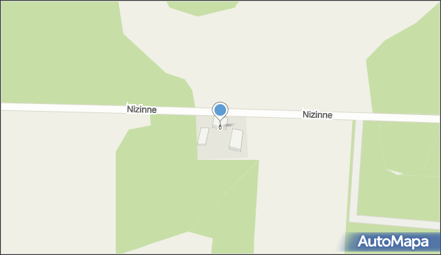 Nizinne, Nizinne, 6, mapa Nizinne