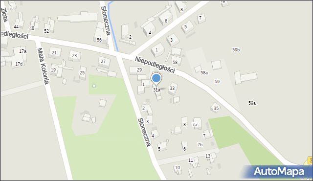 Nowa Ruda, Niepodległości, 31a, mapa Nowa Ruda