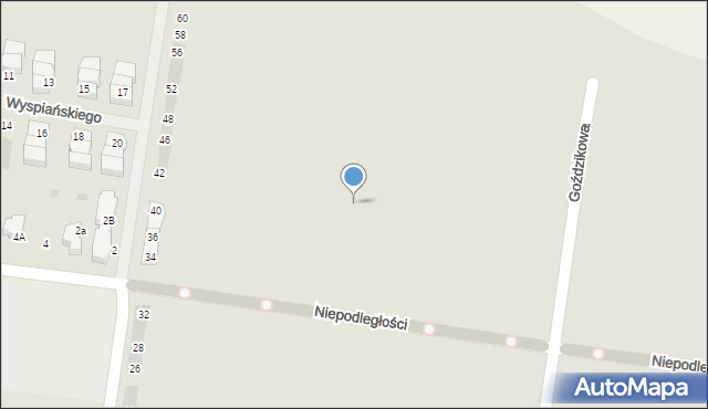 Ożarów Mazowiecki, Niepodległości, 24e, mapa Ożarów Mazowiecki