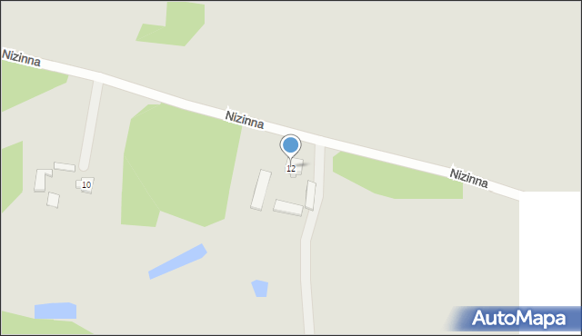 Płock, Nizinna, 12, mapa Płock
