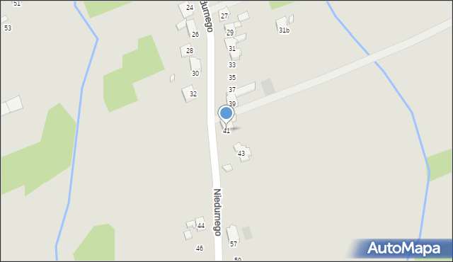 Pszów, Niedurnego Piotra, 41, mapa Pszów