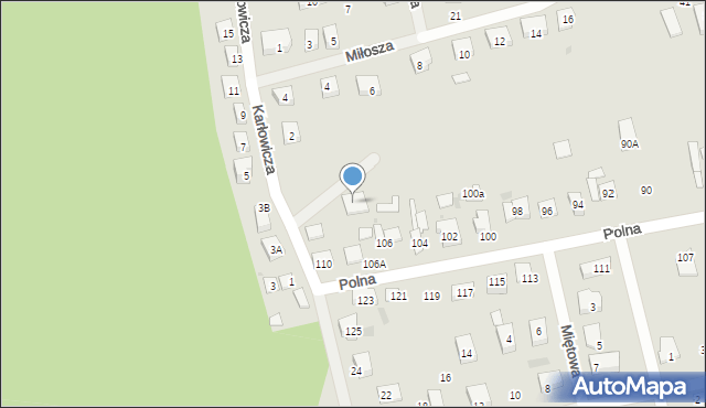 Reda, Niemena Czesława, 4, mapa Reda